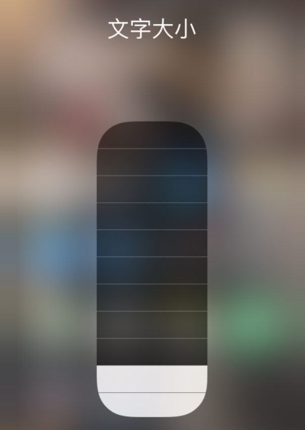 瀍河回族苹果手机维修分享小技巧：在 iPhone 控制中心快速调节字体大小 